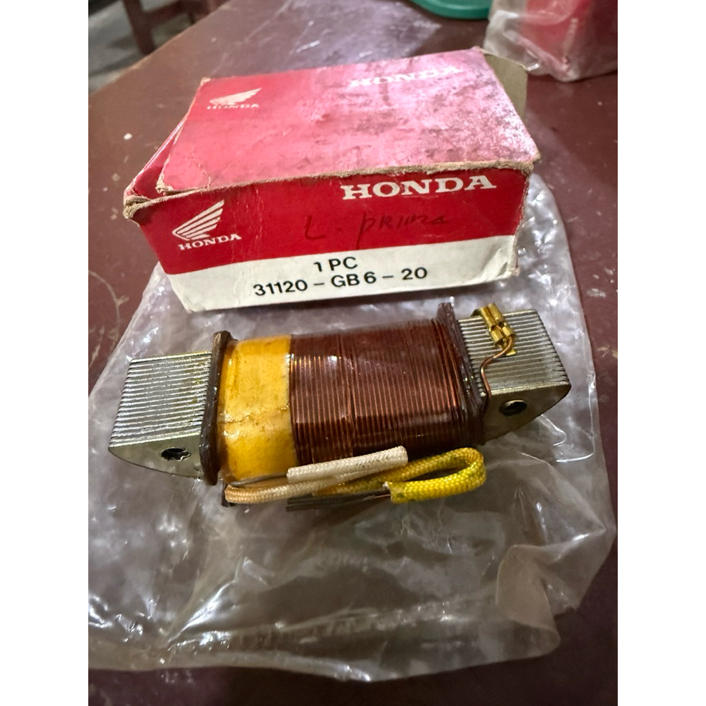 Spul lampu Honda prima original 100% ahm stok lawas