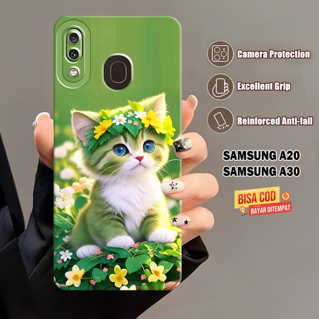 Casing Hp Samsung A20  / A30 / A20S / A10S / A10 - Casing Procamera Lentur Fashion Case Silikon TPU 