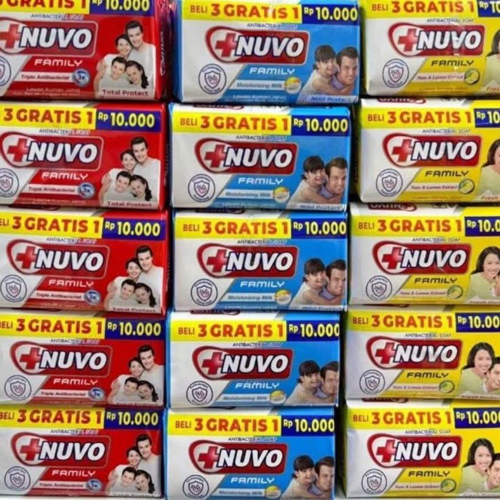 SABUN BATANG NUVO 72gr 1 DUS