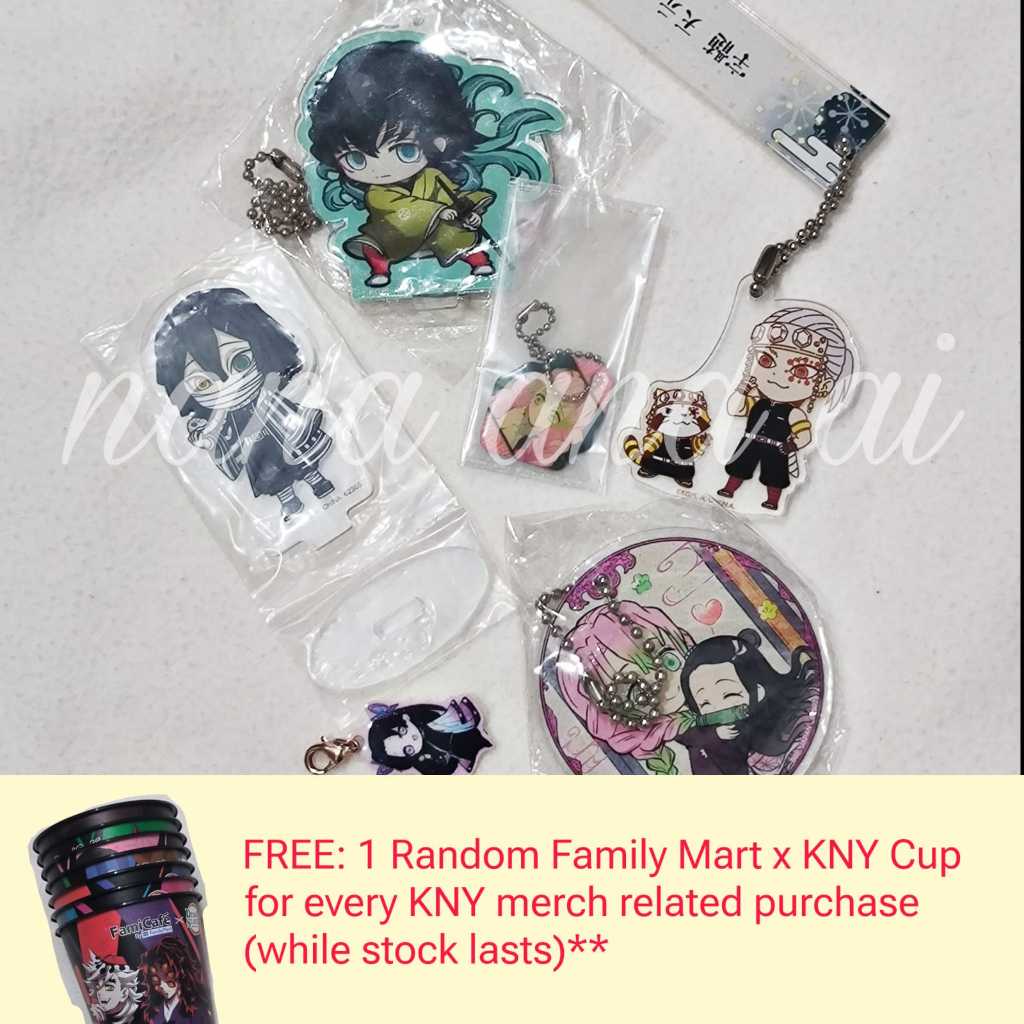 Perintilan Acrylic Keychain, Standee, Metal Keychain Demon Slayer | Muichiro, Mitsuri, Nezuko, Obana