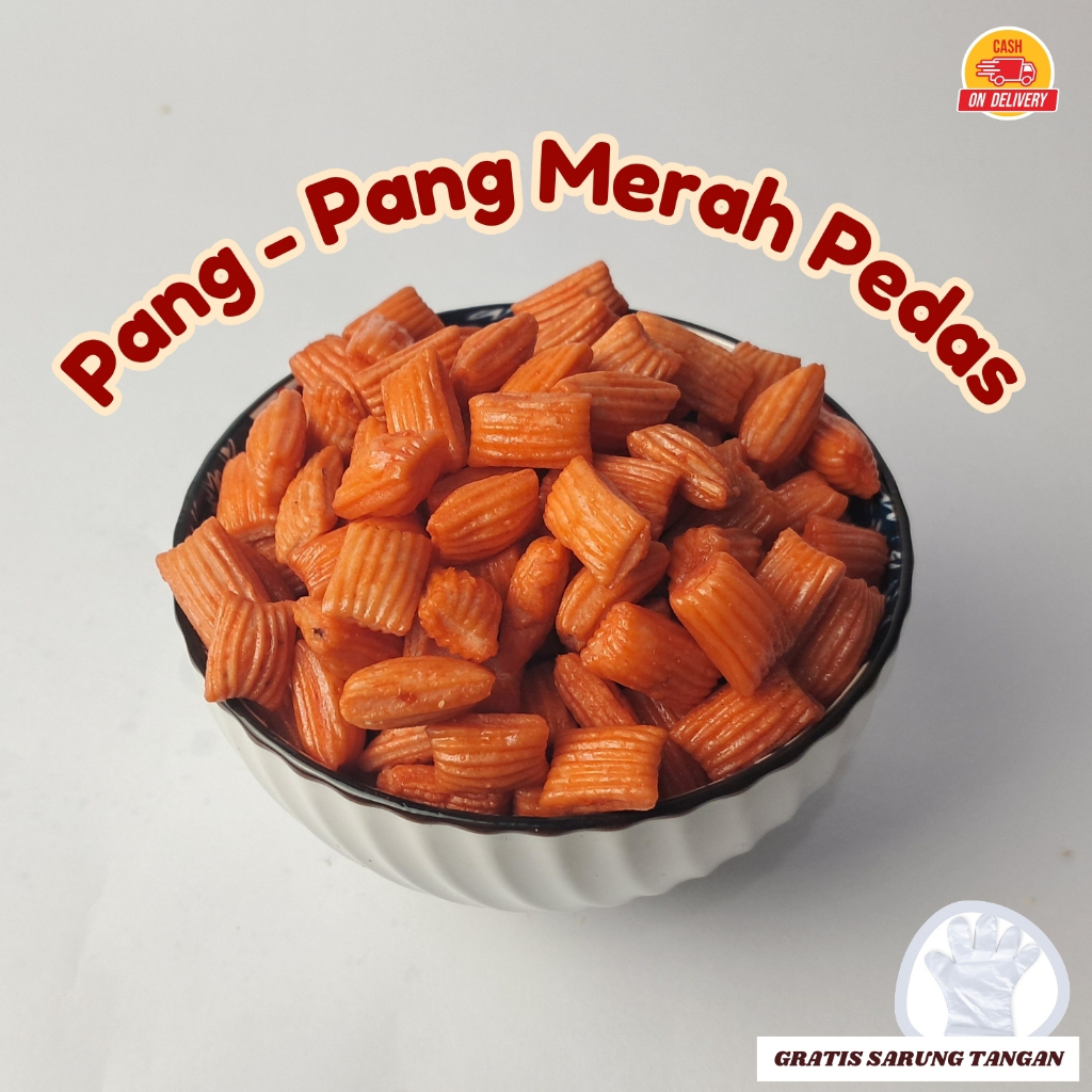 Snack Jajanan Pang Pang Pedas Gurih 200 Gram Viral Premium Korea Balado