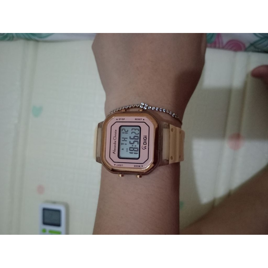 jam tangan Digital Alexander.Cristy Original (preloved)
