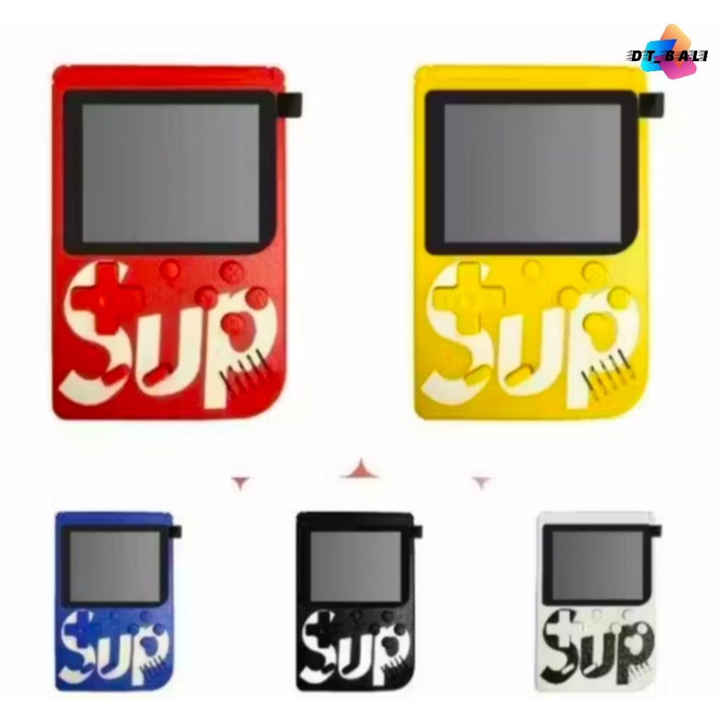 Gameboy Mini Retro Game Box SUP 400in1 dengan 400 Game, Portabel & Multifungsi