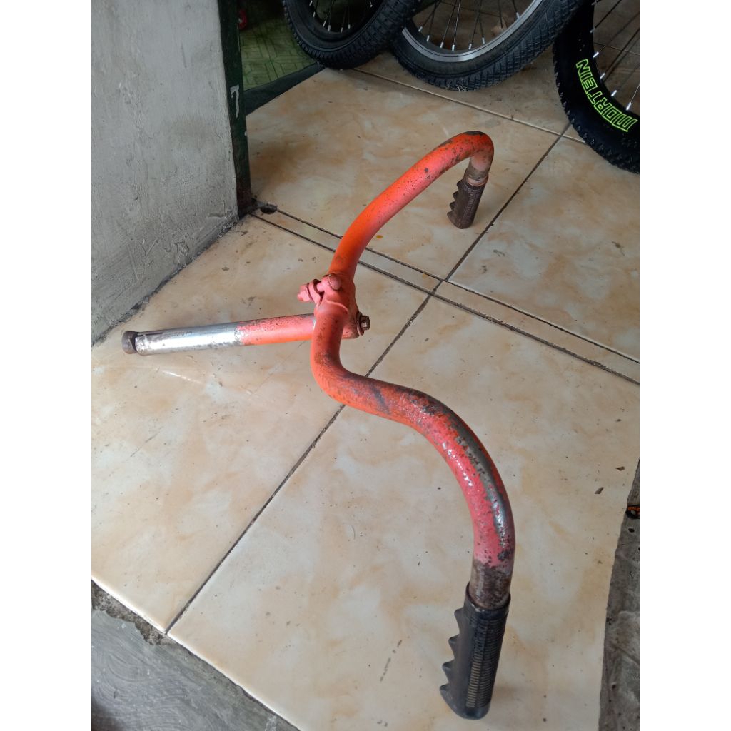 setang+tihang stang sepeda mini 20 in bekas