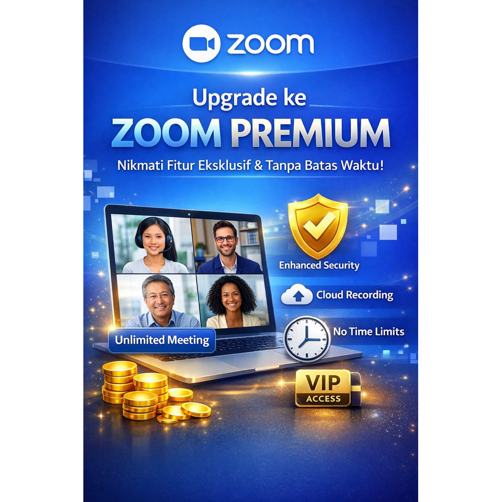 Upgrade ke Zoom Premium – Meeting Tanpa Batas