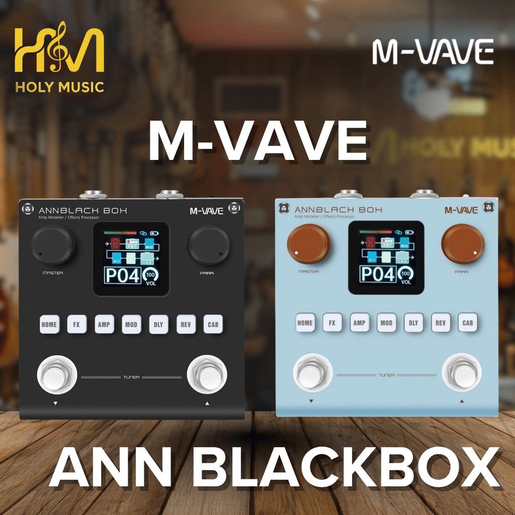 M-Vave MVAVE ANNBlackBox Blackbox Black box Amp Modeler Effects Processor Multi Effect Guitar