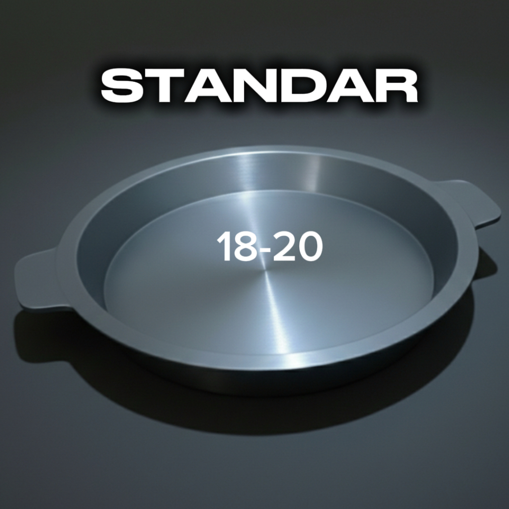 Loyang Martabak Manis Bangka Standar 18-20 Free Tutup / Loyang Martabak Manis