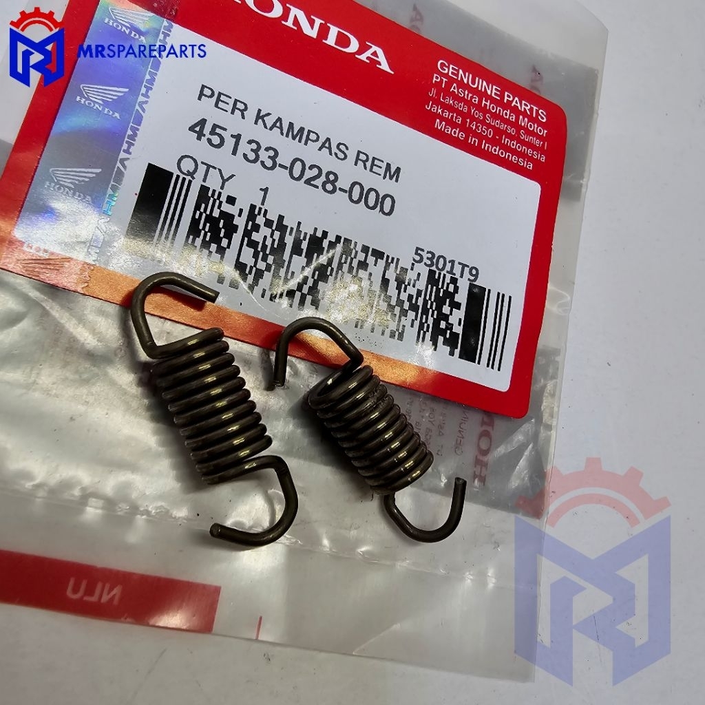 Per Kampas Rem Tromol Belakang Motor Grand Supra Karisma Blade Revo Astrea Supra X 125
