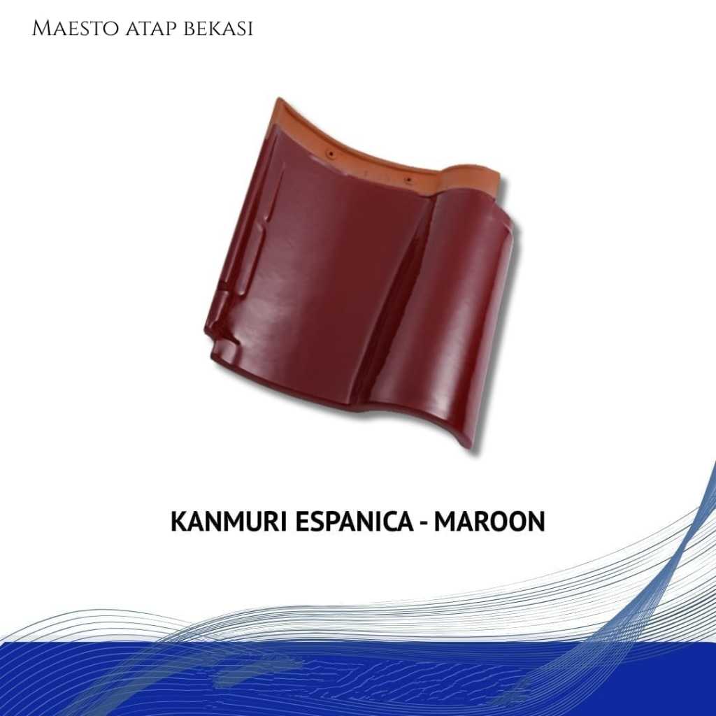 Genteng keramik Kanmuri tipe Espanica