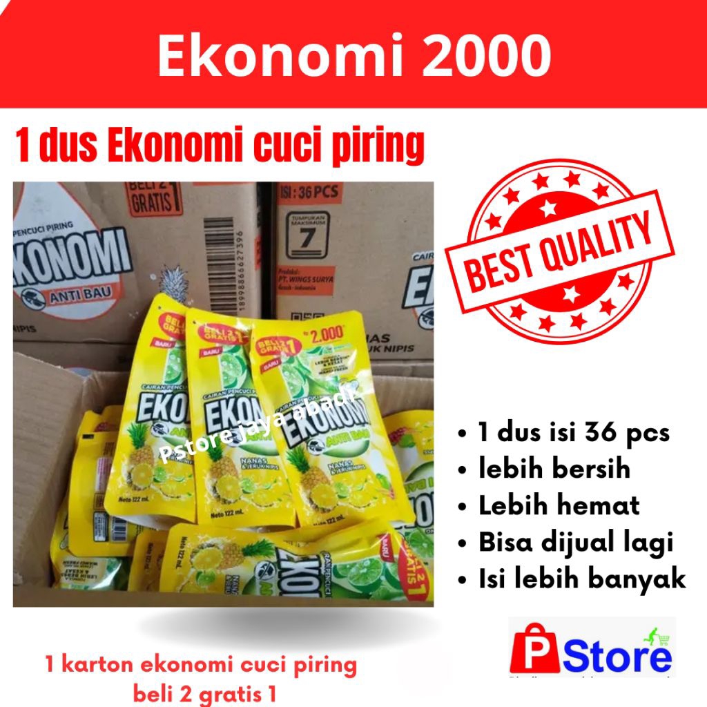 ekonomi cuci piring 1 dus | ekonomi cuci piring 2000 | ekonomi cuci piring beli 2 gratis 1| 1 karton