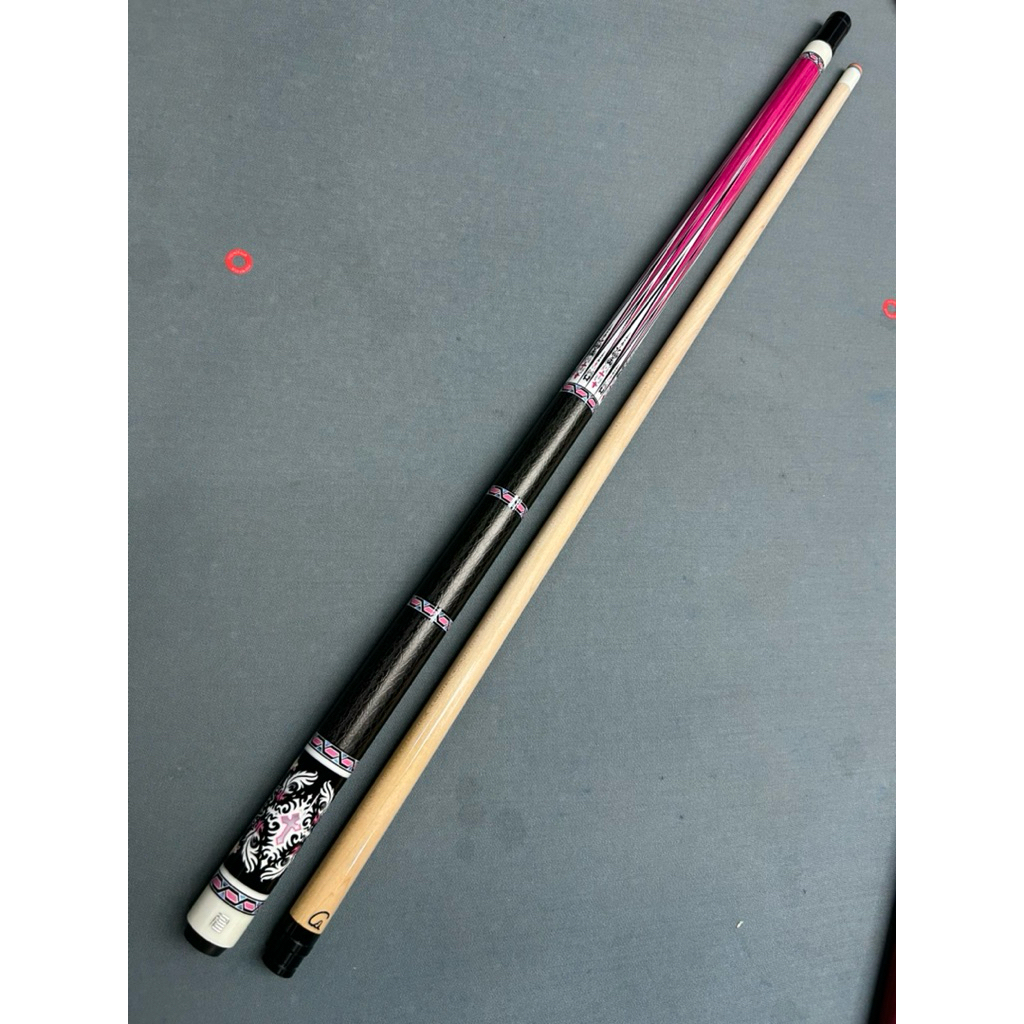 stik biliar pink zen billiard cue