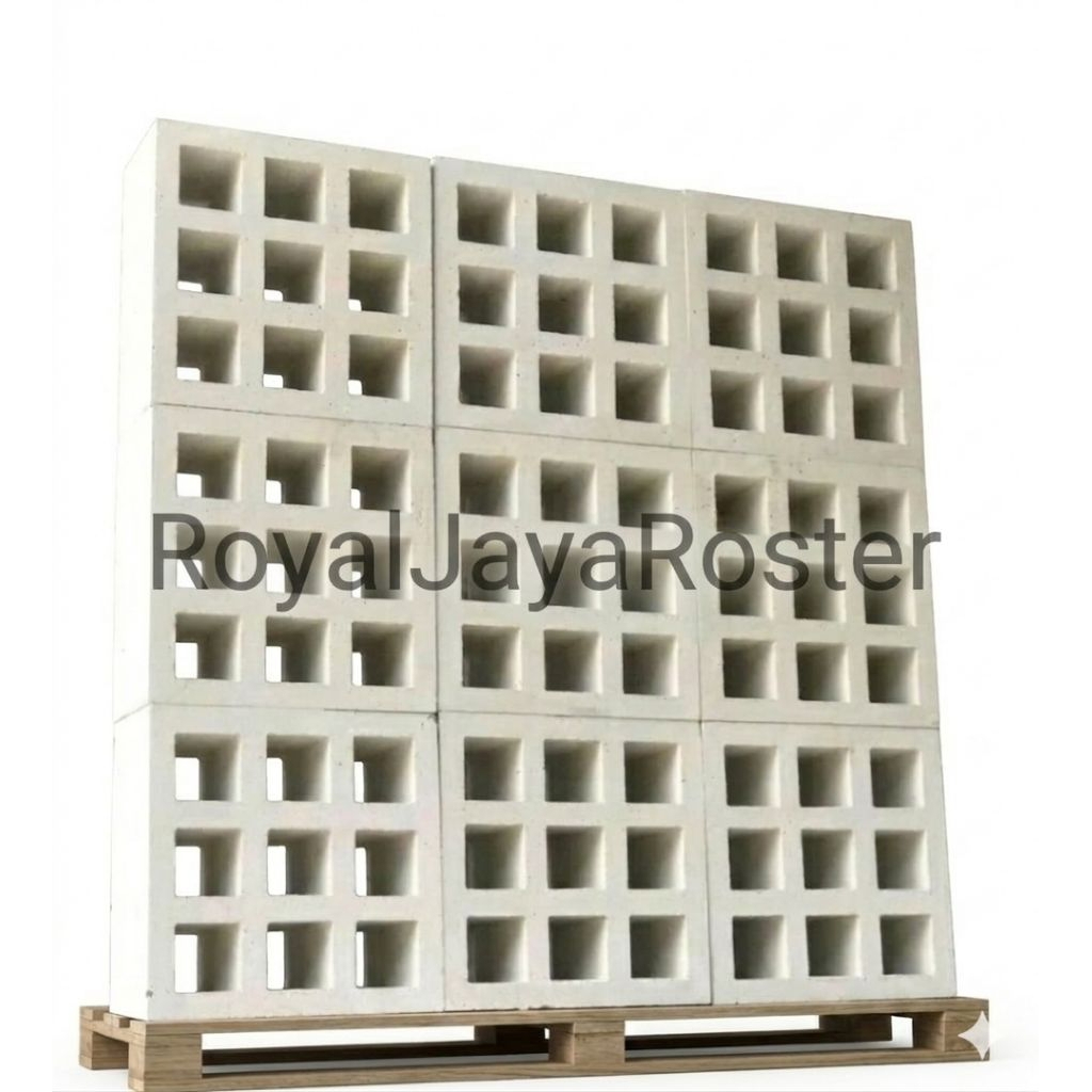 Roster beton/Roster minimalis/Roster lubang angin/Roster dadu lubang 9