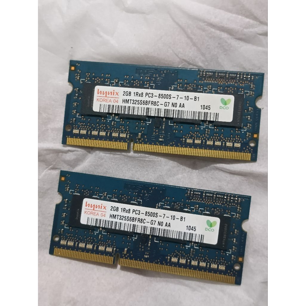 Ram Laptop ddr3 4gb (2Gb x 2keping)