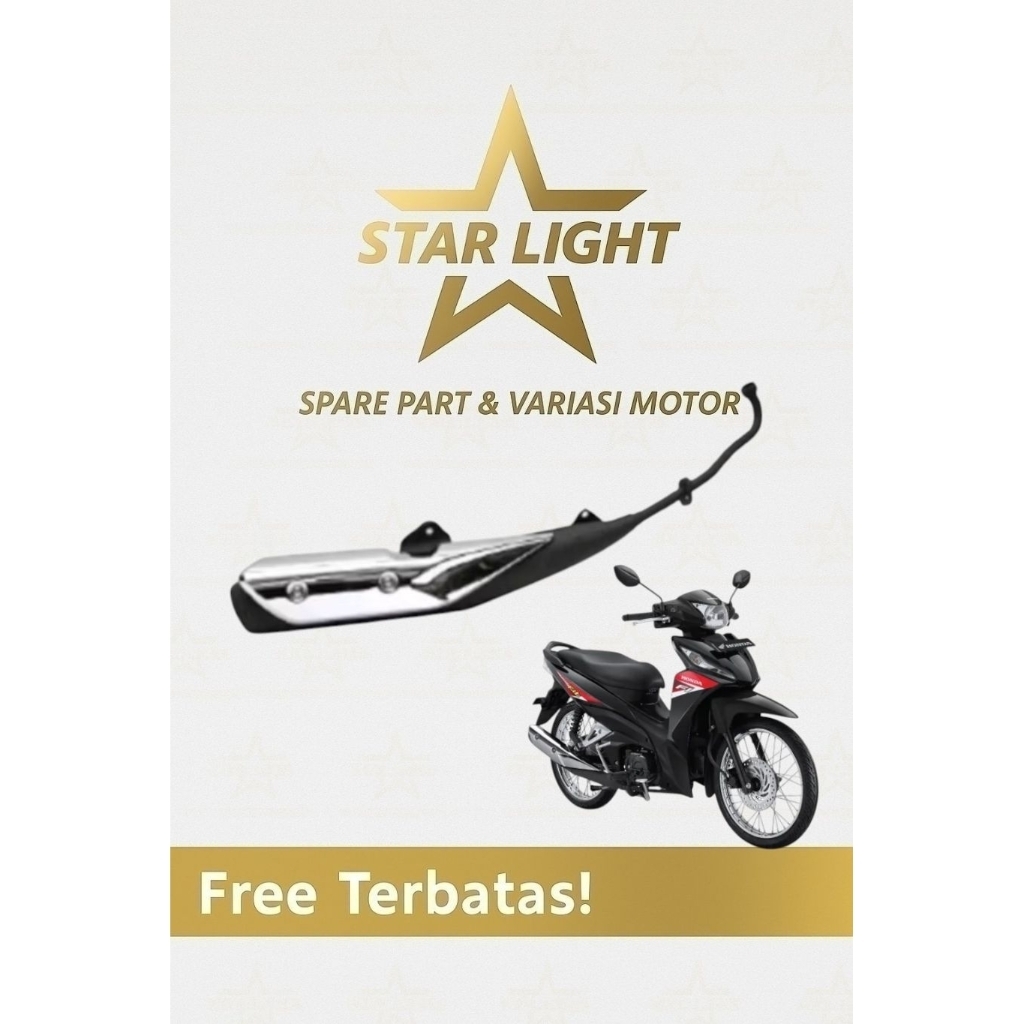 knalpot motor Honda Revo fi fit injeksi