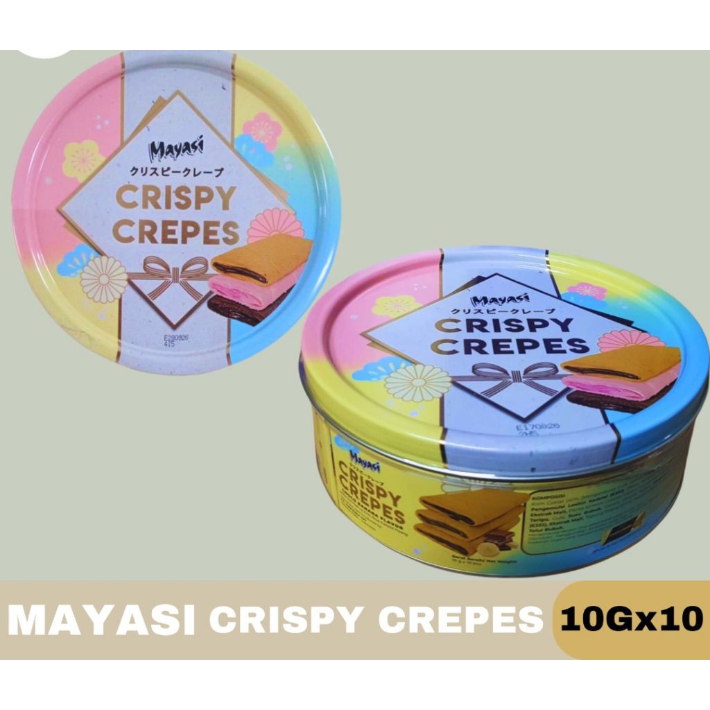Mayasi crispy crepes / Mayasi hampers lebaran / Mayasi edisi lebaran / kue lebaran / Mayasi festive 