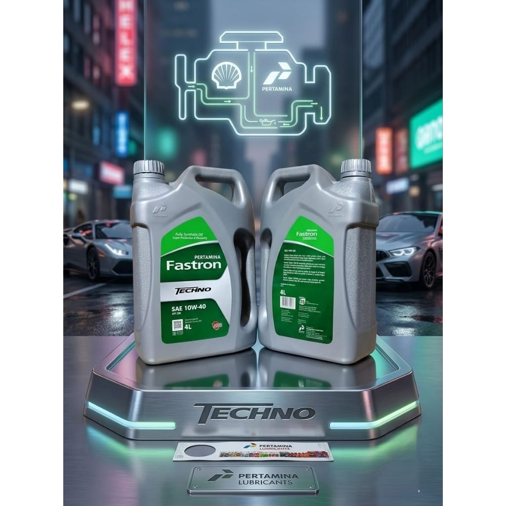 OLI OIL PERTAMINA FASTRON 4LITER SAE10W-40 OLI MOBIL