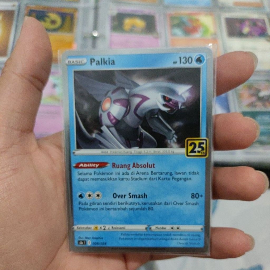 pokemon palkia 25 th