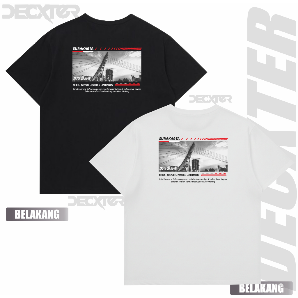 Kaos Surakarta Street Culture Tshirt Solo Surakarta Pride Street  local Culture