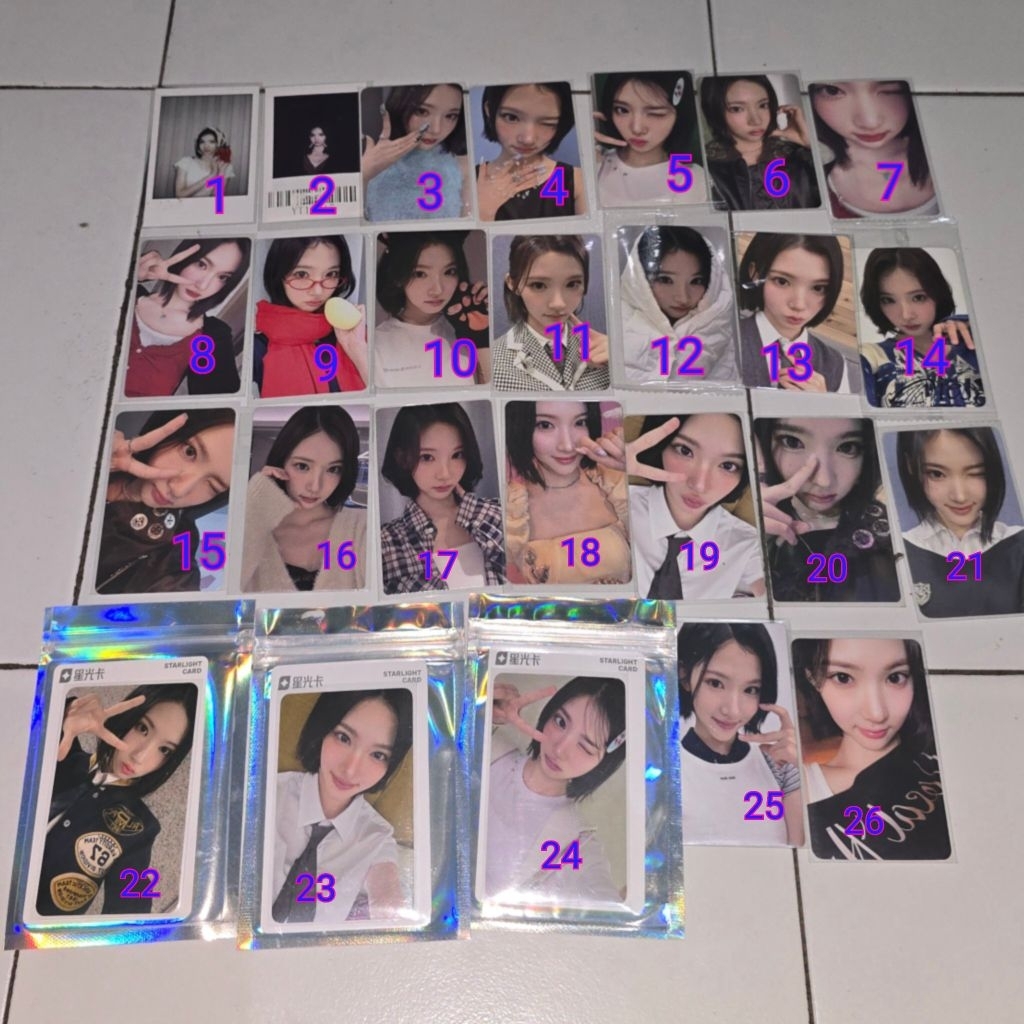 Photocard Jiwoo  Hearts2hearts Official