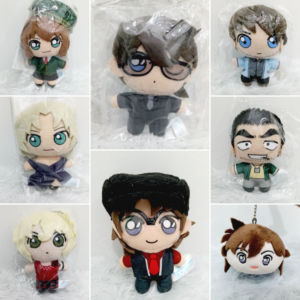 DETECTIVE CONAN KEYCHAIN PLUSH ANIME
