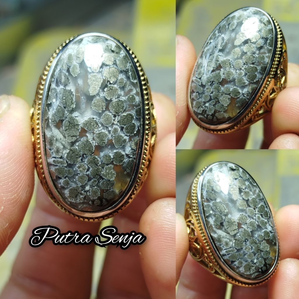 Klawing Cristal Pasir perak antik keren bukan nogosui pancawarna