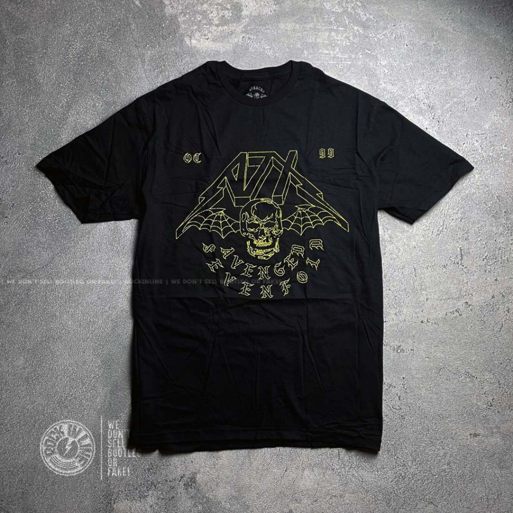 AVENGED SEVENFOLD - WEBBED WINGS Kaos Band Original