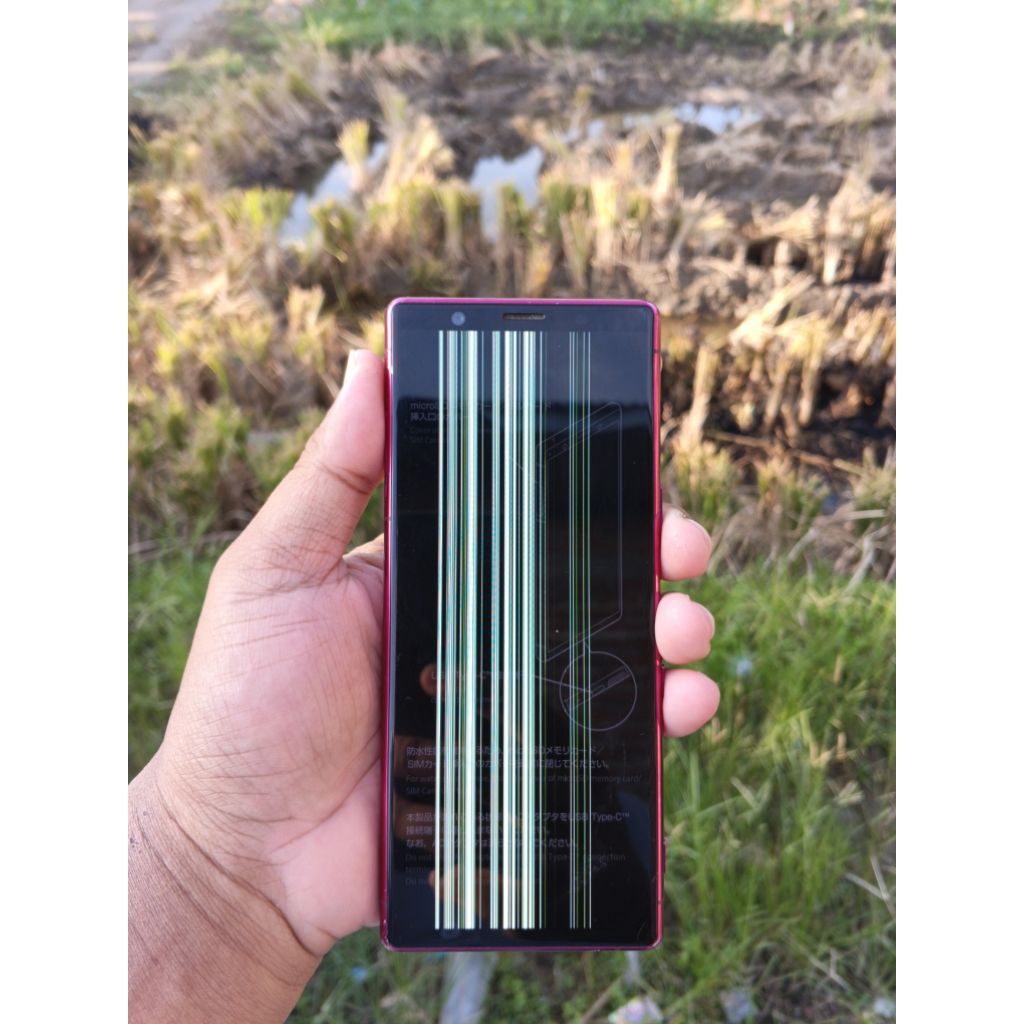 SONY XPERIA 5 ( MINUS LCD GREEN LINE )