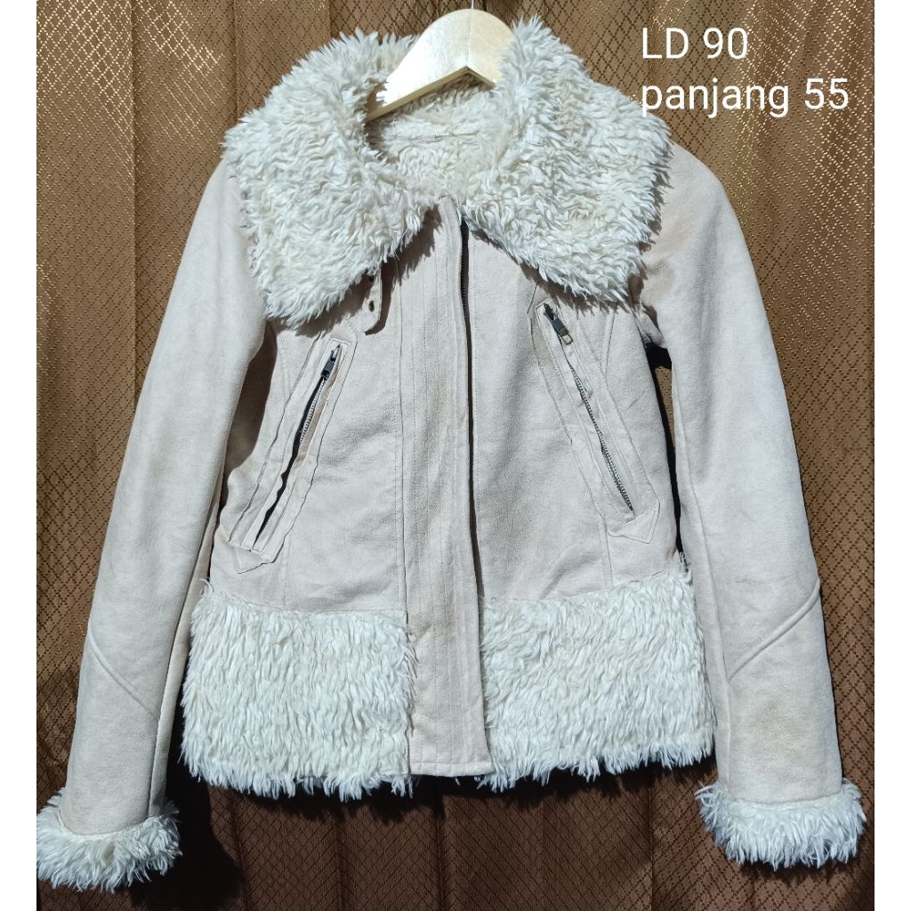 suede leather coat jaket suede wanita coat suede vintage jaket kulit asli suede jaket kulas wanita j