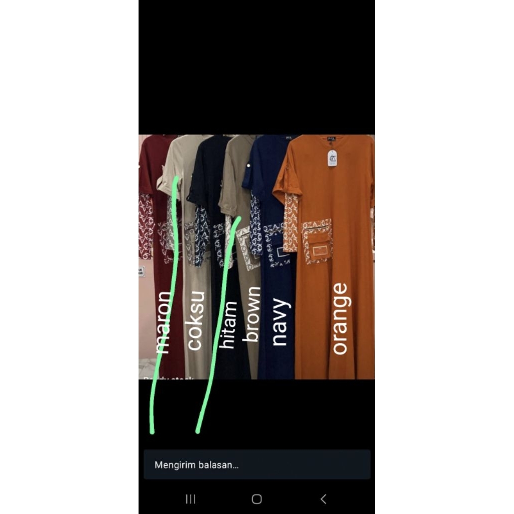 daily joza terbaru, gamis kaos joza