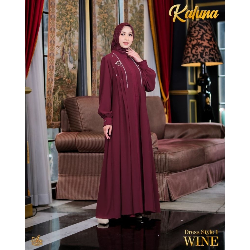 ADEN HIJAB/DRESS ADEN/DRESS KALUNA ADEN/DRESS TERBARU ADEN