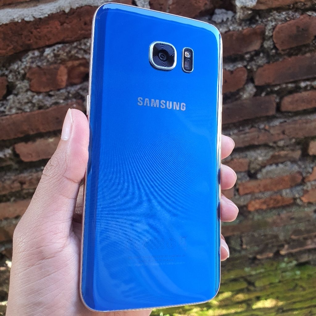 SAMSUNG S7 EDGE BLUE 128GB RARE ex SEIN