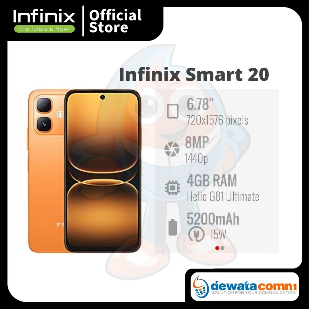 HANDPHONE INFINIX SMART 20