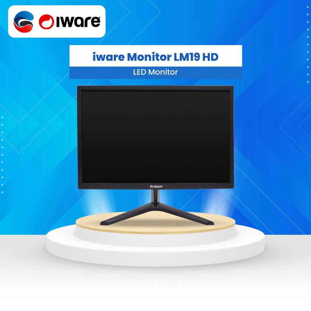 IWARE WIDE LED Monitor LM20 HD 19 inch VGA + HDMI 19" [LM20]