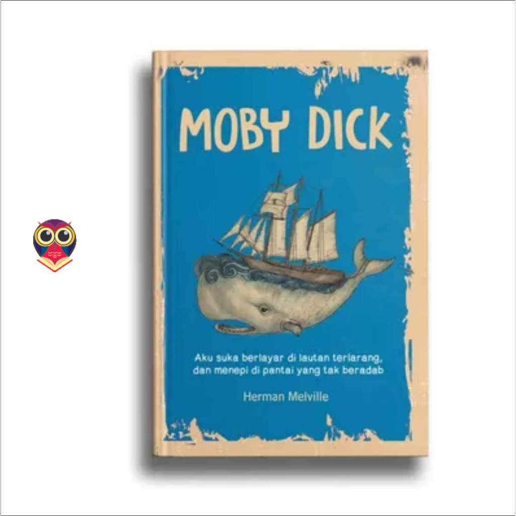 Buku Novel Terjemahan Sastra Klasik Moby Dick - Herman Melville