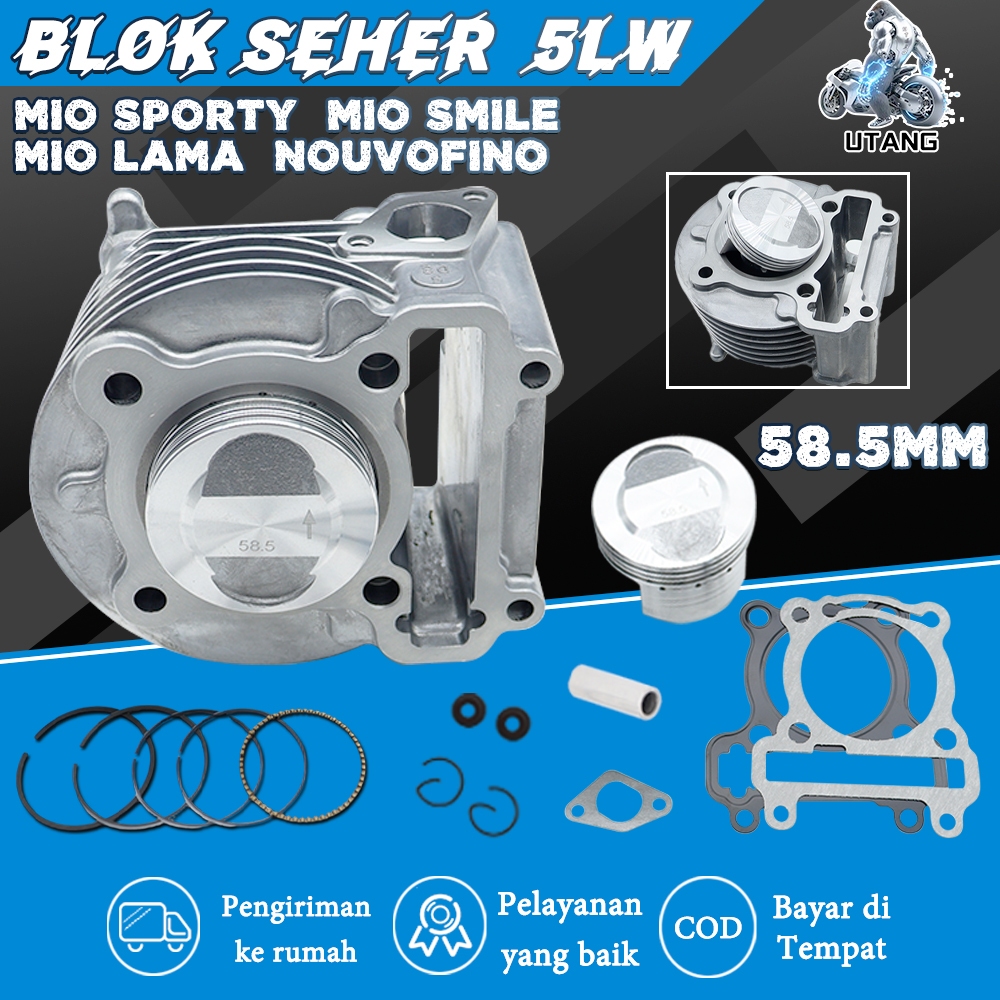 BLOK SEHER 1 SET 58.5mm MIO KARBU / MIO SPORTY / MIO SMILE / MIO SOUL KARBU / NOUVO / 58.5mm BLOCK P
