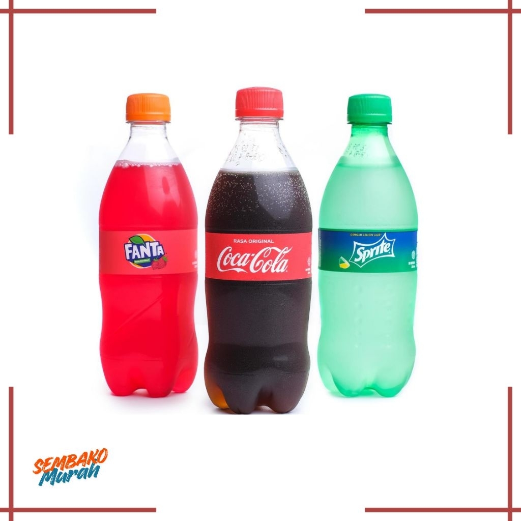 MINUMAN SPRITE FANTA COCA COLA BOTOL 250ml 1 KRAT ISI 12 BOTOL