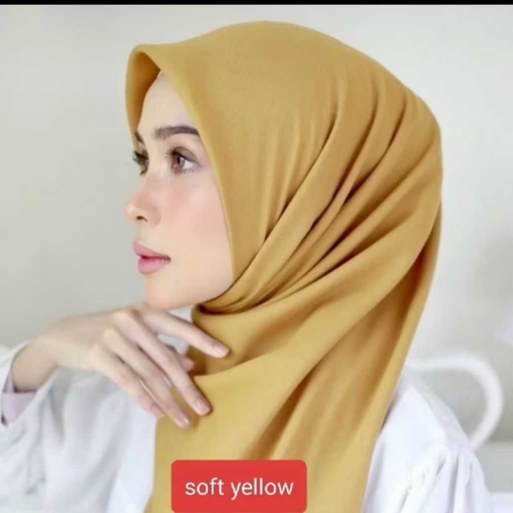 Jilbab Segi Empat Paris Premium anti letoy