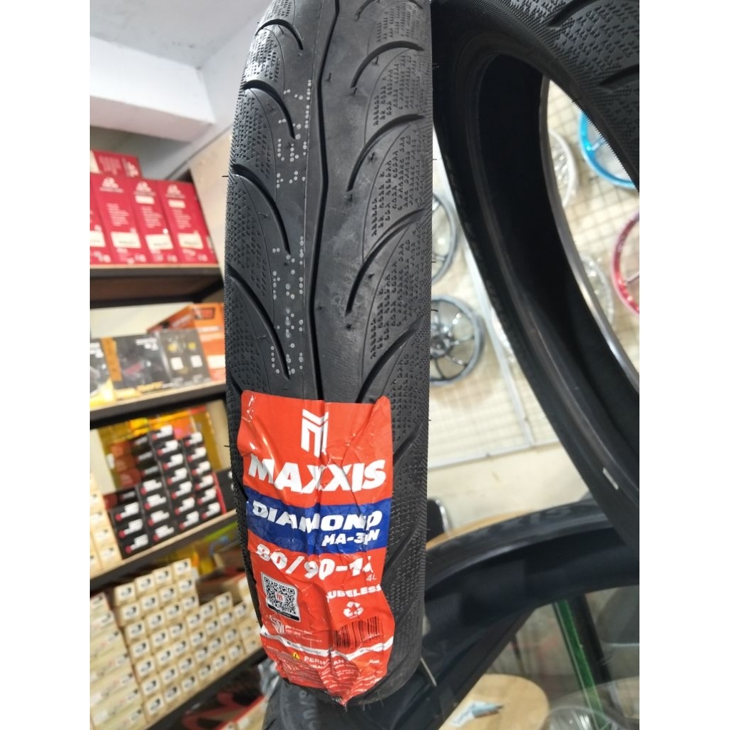 Ban Maxxis Diamond Ring14 Ban motor depan belakang Vario 125/150, Beat, Scoopy,Genio Vario 110 dll.