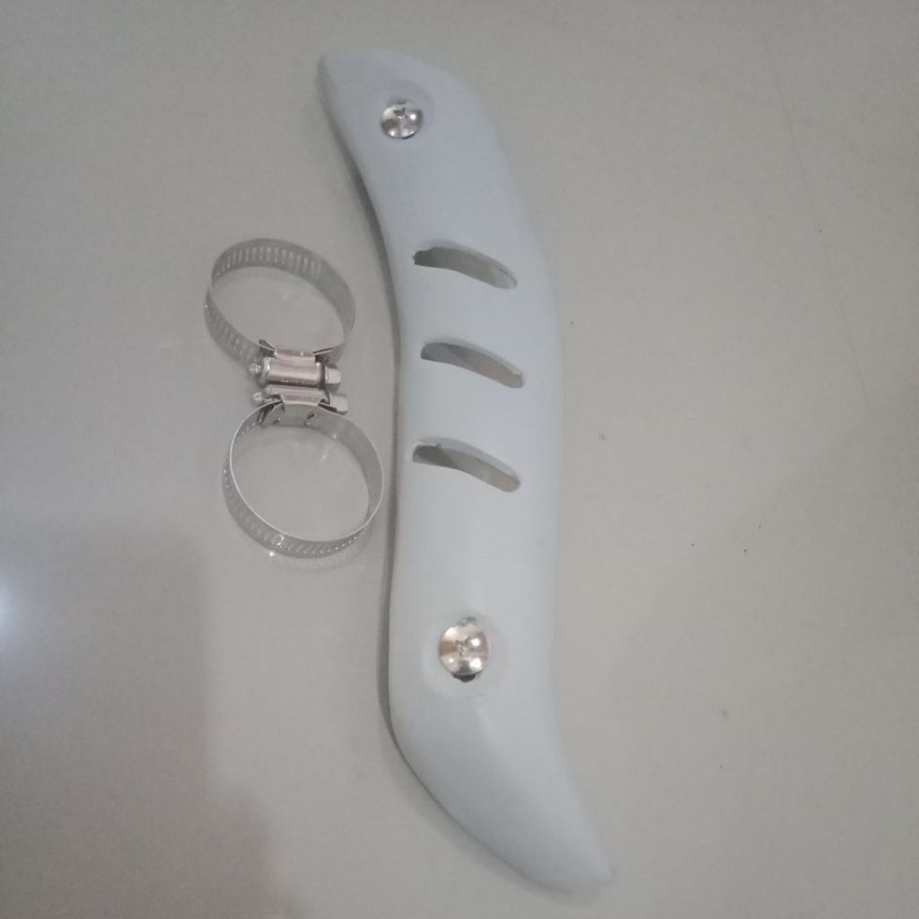 cover leheran knalpot klx dan crf pelindung anti panas