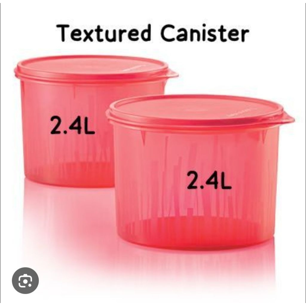 Tupperware Texture Canister