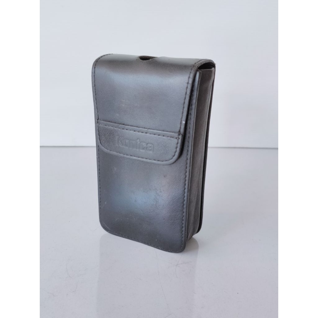Konica case cover camera original genuine leather vintage tas kamera lawas kantong kulit asli tempat