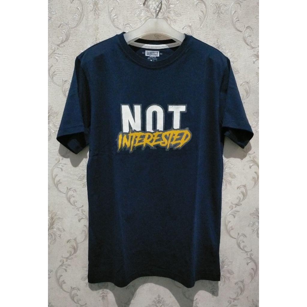 Kaos oblong pria original Gabrielle