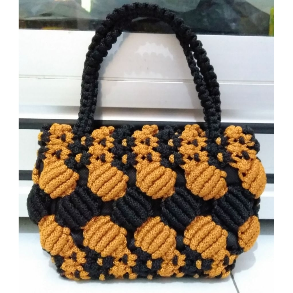 Tas Grosiranku / Dompet Talikur Jinjing / Dompet HP Talikur Cantik / Tas Jinjing Mini / Dompet Rajut