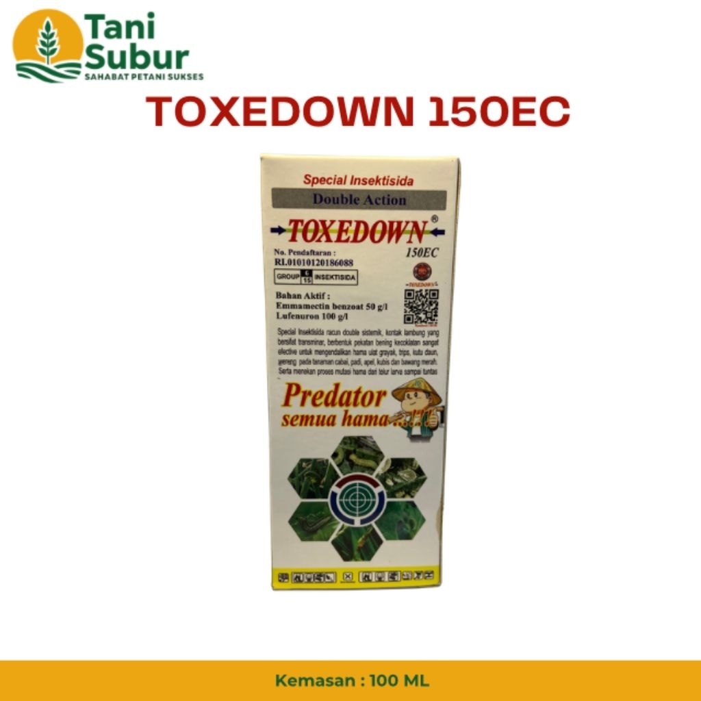 TOXEDOWN 150EC 100ML-INSEKTISIDA