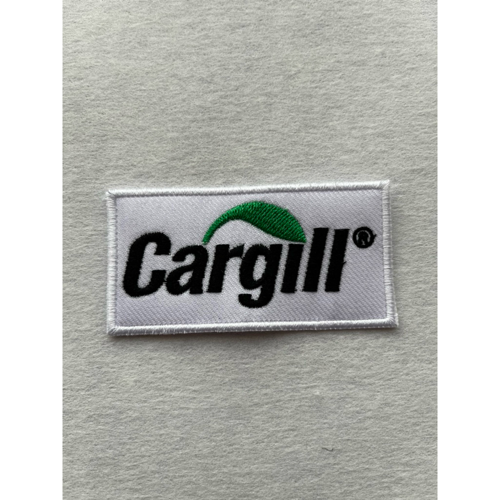 Bordir Badge Logo Cargill Kecil