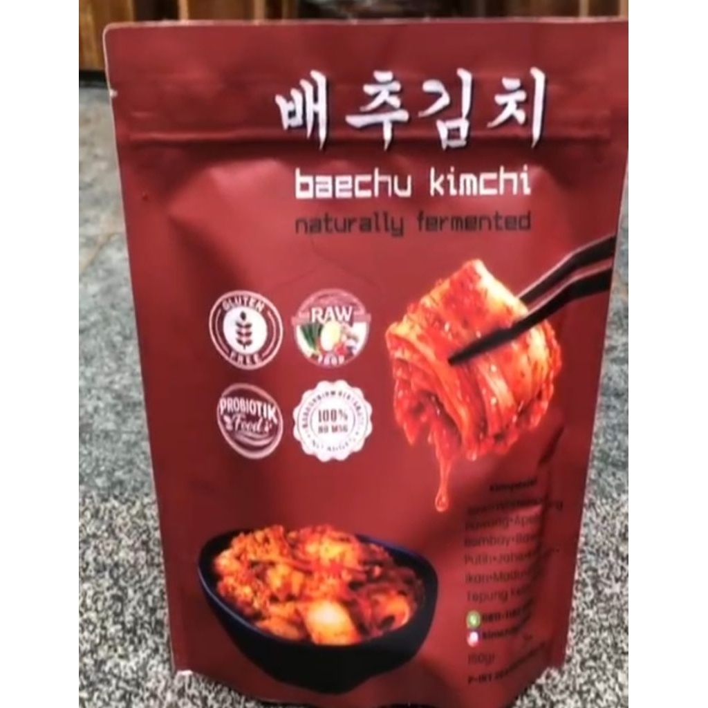 Baechu Kimchi Premium/Kimchi Sawi Putih/Kimchi Halal/Kimchi Higienis/Kimchi Lezat