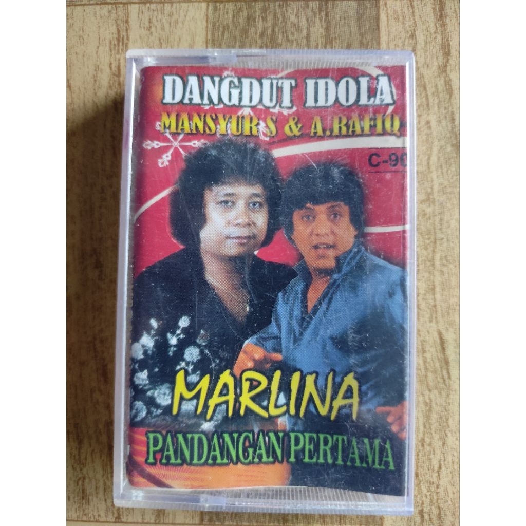 kaset pita  dangdut idola MANSYUR S & A RAFIQ