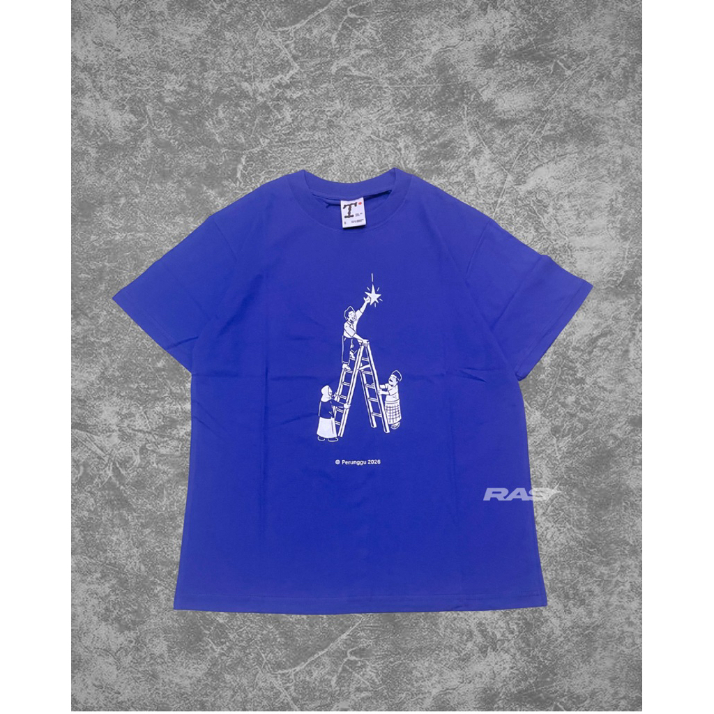 Perunggu - Pasti Doamu (Blue T-shirt)