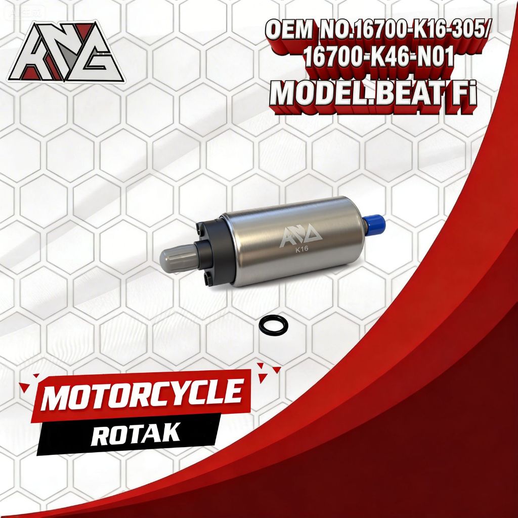 Rotak Honda Beat Fi 16700-K16-305/ K46 - N01 New Asli Original Premium KNG