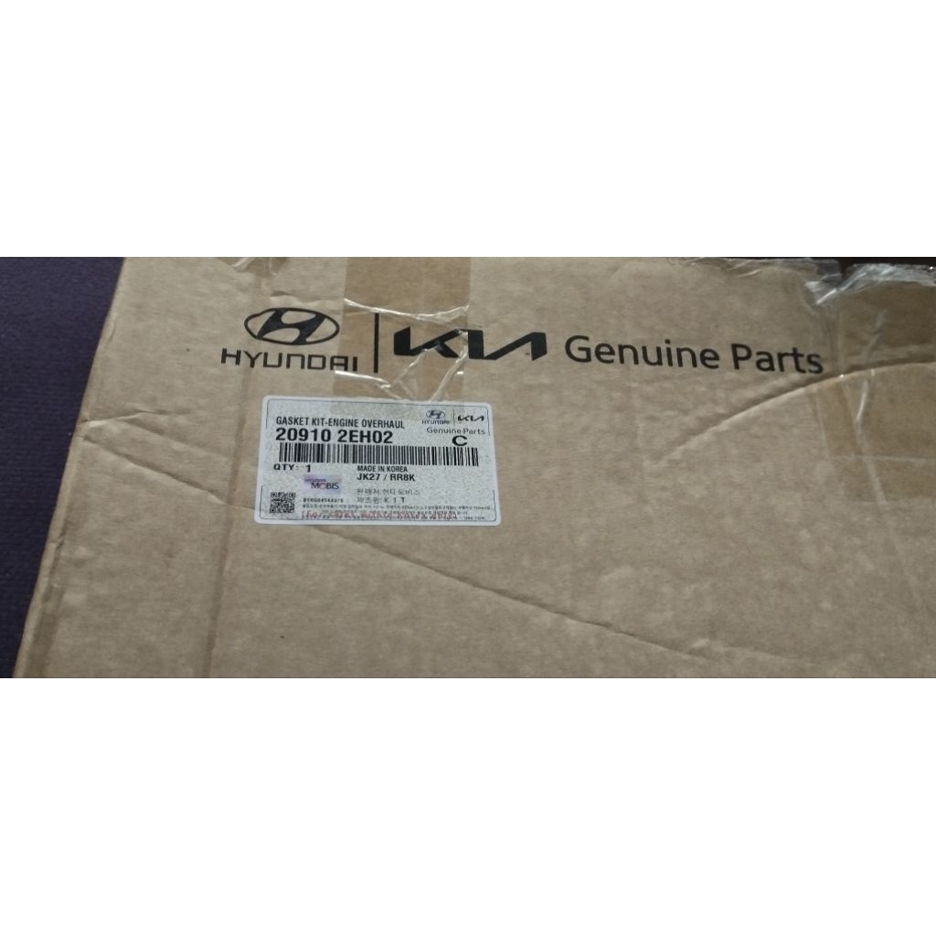 PAKING SET KIA ALL NEW SPORTAGE NU ENGINE